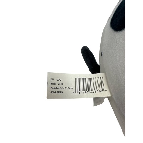 Squishmallow Fania 11" Dalmatian Plush Dog With Glasses - Picture 7 of 9